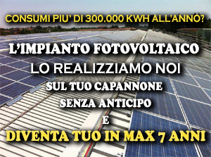 Impianto Fotovoltaico Gratis in SEU su Aziende Energivore